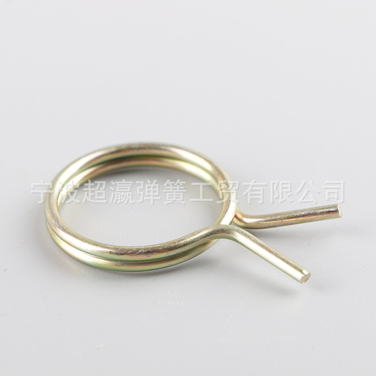 Hindi kinakalawang na asero clamp pangkabit torsion spring