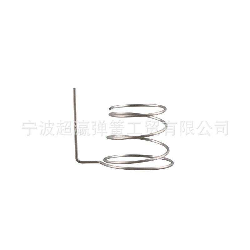 Hindi kinakalawang na asero spiral baterya presyon plate spring