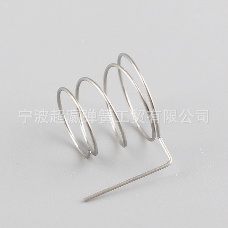 Hindi kinakalawang na asero spiral baterya presyon plate spring