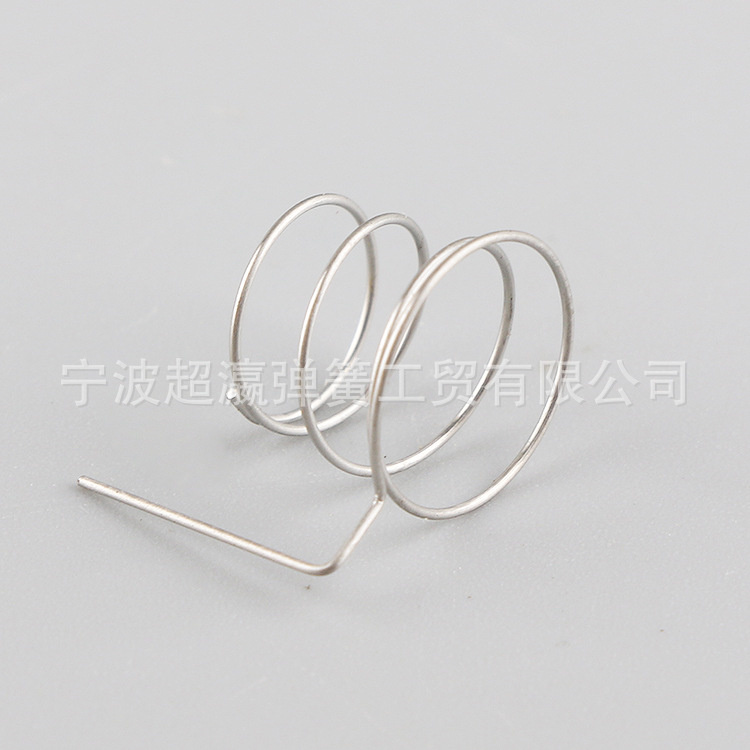 Hindi kinakalawang na asero spiral baterya presyon plate spring